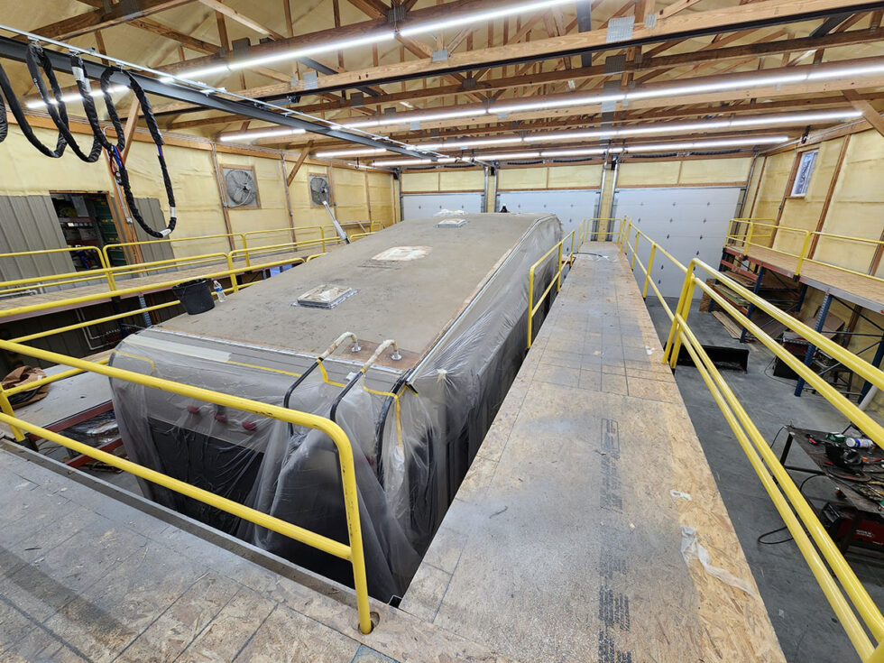 rv roof repair on fifth wheel