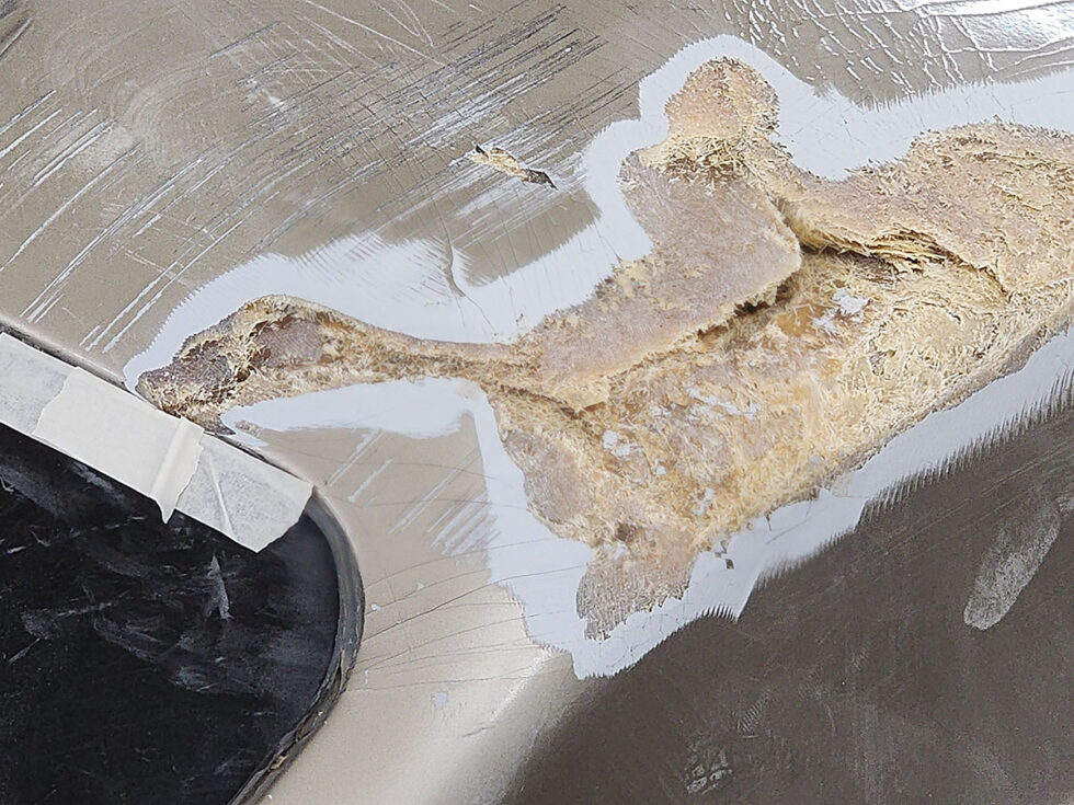 Roadtrek van roof repair