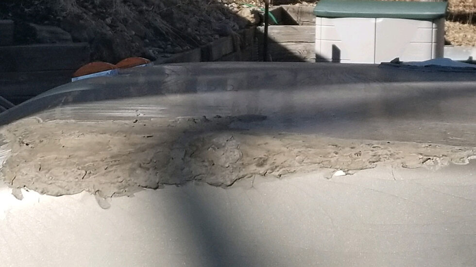 Roadtrek van roof repair