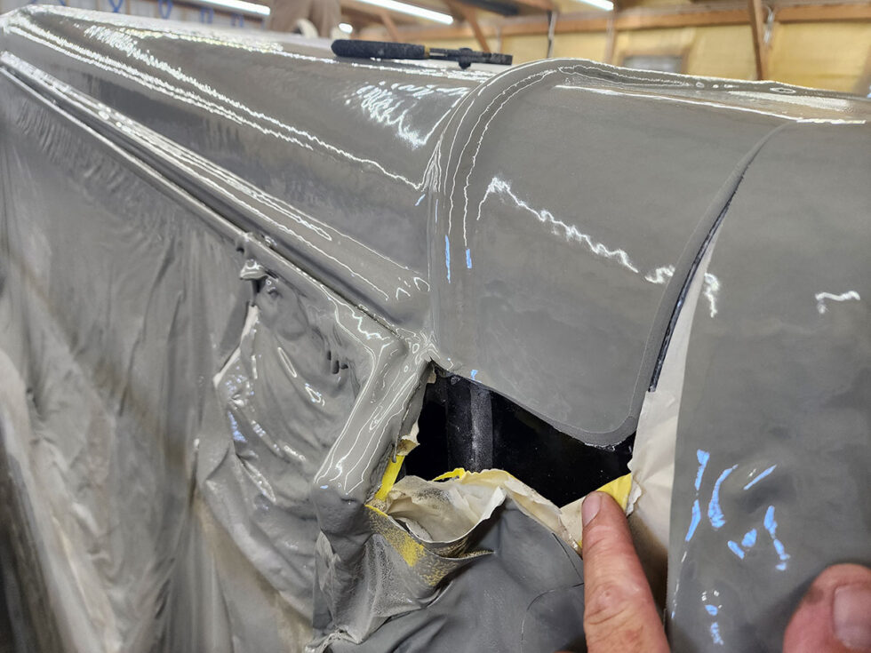 rv roof having flexarmor applied