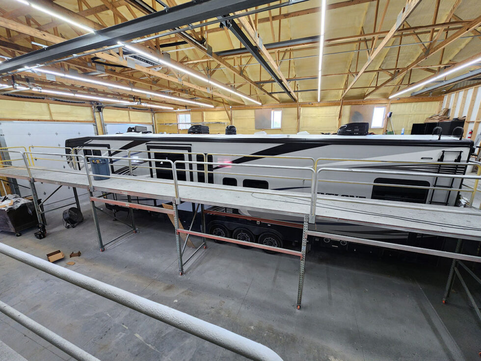 rv with new flexarmor roof