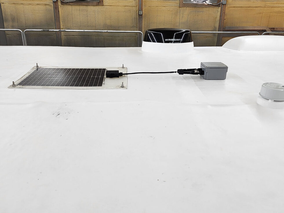 rv with new flexarmor roof