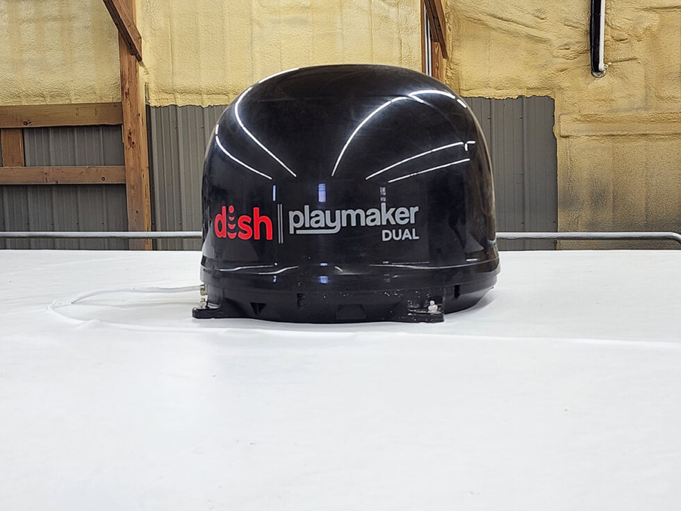 rv with new flexarmor roof